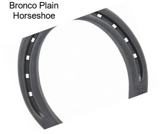 Bronco Plain Horseshoe