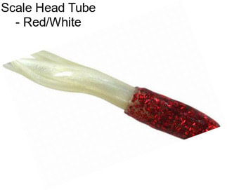 Scale Head Tube - Red/White