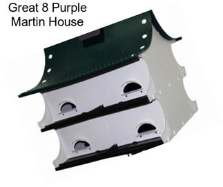 Great 8 Purple Martin House