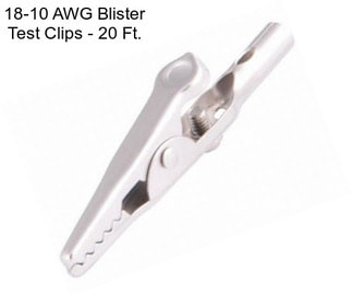 18-10 AWG Blister Test Clips - 20 Ft.