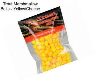 Trout Marshmallow Baits - Yellow/Cheese