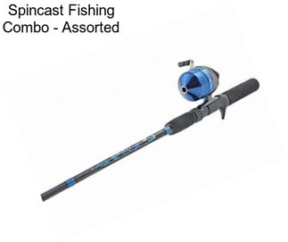 Spincast Fishing Combo - Assorted