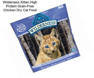 Wilderness Kitten High Protein Grain-Free Chicken Dry Cat Food