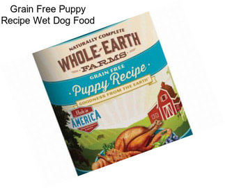 Grain Free Puppy Recipe Wet Dog Food