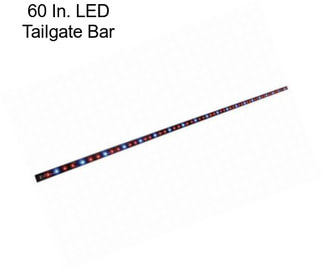 60 In. LED Tailgate Bar