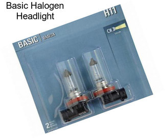 Basic Halogen Headlight