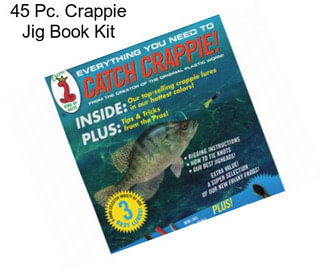 45 Pc. Crappie Jig Book Kit