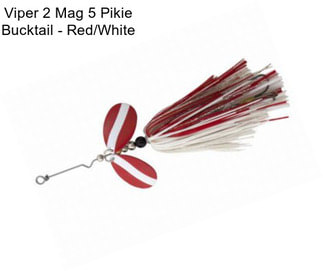 Viper 2 Mag 5 Pikie Bucktail - Red/White