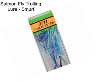Salmon Fly Trolling Lure - Smurf
