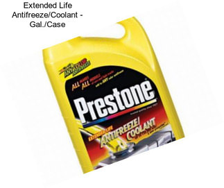 Extended Life Antifreeze/Coolant - Gal./Case
