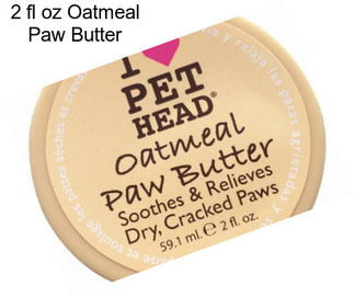 2 fl oz Oatmeal Paw Butter