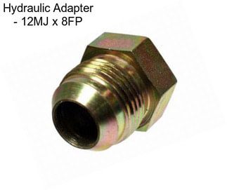 Hydraulic Adapter - 12MJ x 8FP