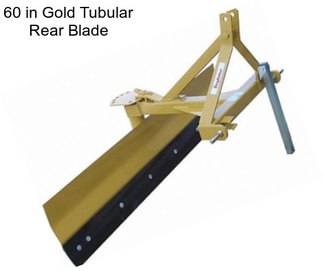 60 in Gold Tubular Rear Blade