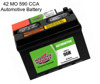 42 MO 590 CCA Automotive Battery
