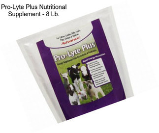 Pro-Lyte Plus Nutritional Supplement - 8 Lb.