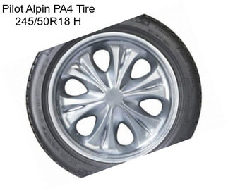 Pilot Alpin PA4 Tire 245/50R18 H