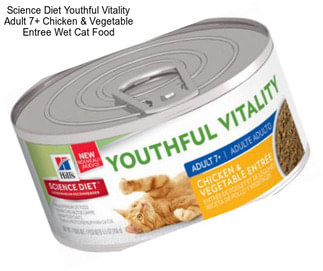 Science Diet Youthful Vitality Adult 7+ Chicken & Vegetable Entree Wet Cat Food