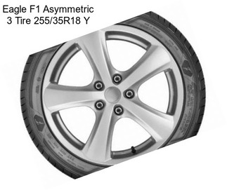 Eagle F1 Asymmetric 3 Tire 255/35R18 Y