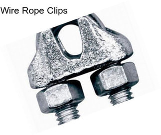 Wire Rope Clips