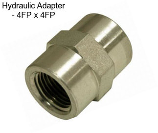 Hydraulic Adapter - 4FP x 4FP