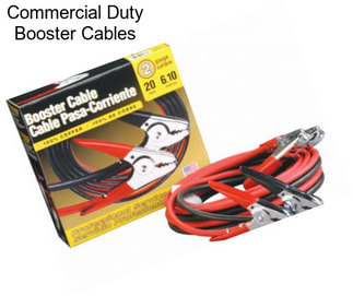 Commercial Duty Booster Cables