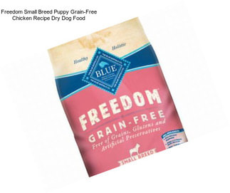 Freedom Small Breed Puppy Grain-Free Chicken Recipe Dry Dog Food