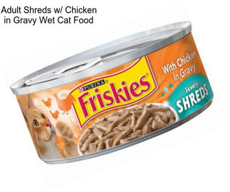 Adult Shreds w/ Chicken in Gravy Wet Cat Food