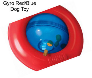 Gyro Red/Blue Dog Toy