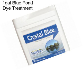 1gal Blue Pond Dye Treatment