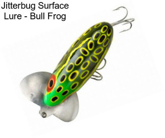 Jitterbug Surface Lure - Bull Frog