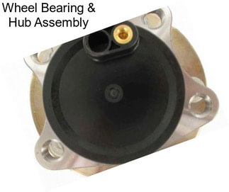 Wheel Bearing & Hub Assembly