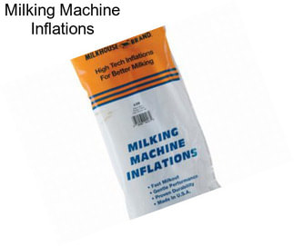 Milking Machine Inflations