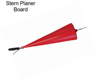 Stern Planer Board