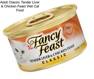 Adult Classic Tender Liver & Chicken Feast Wet Cat Food