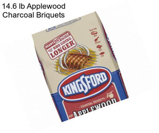 14.6 lb Applewood Charcoal Briquets