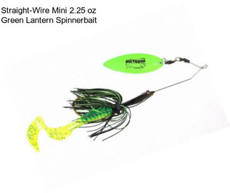 Straight-Wire Mini 2.25 oz Green Lantern Spinnerbait