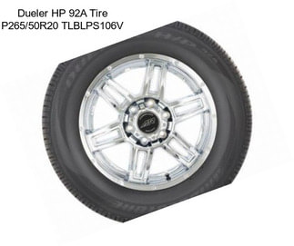 Dueler HP 92A Tire P265/50R20 TLBLPS106V