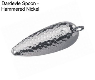 Dardevle Spoon - Hammered Nickel