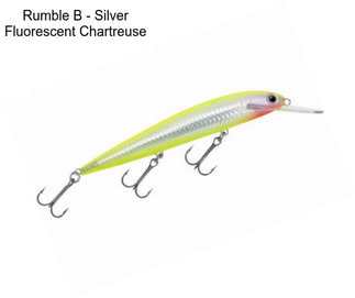 Rumble B - Silver Fluorescent Chartreuse