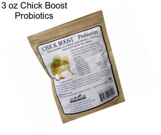 3 oz Chick Boost Probiotics