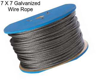 7 X 7 Galvanized Wire Rope