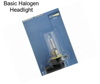 Basic Halogen Headlight