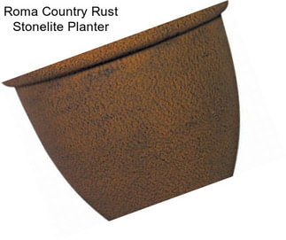 Roma Country Rust Stonelite Planter