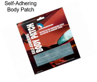 Self-Adhering Body Patch