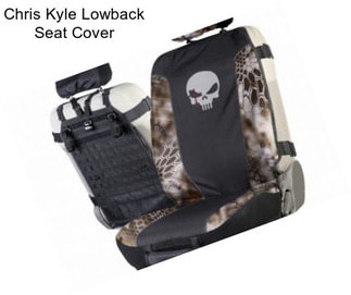 Chris Kyle Lowback Seat Cover