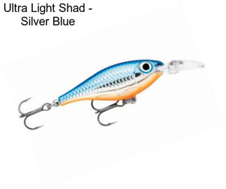 Ultra Light Shad - Silver Blue