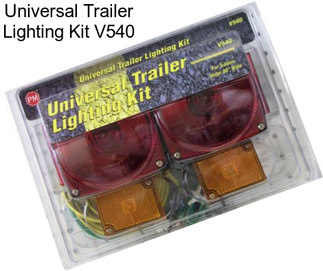 Universal Trailer Lighting Kit V540