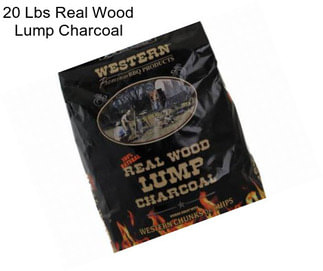 20 Lbs Real Wood Lump Charcoal