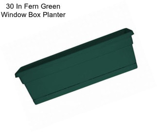 30 In Fern Green Window Box Planter