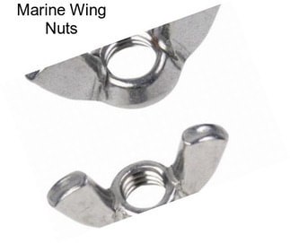 Marine Wing Nuts